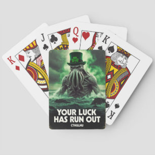 Jeu De Cartes La Chance de la Saint-Patrick de Cthulhu est Épuis