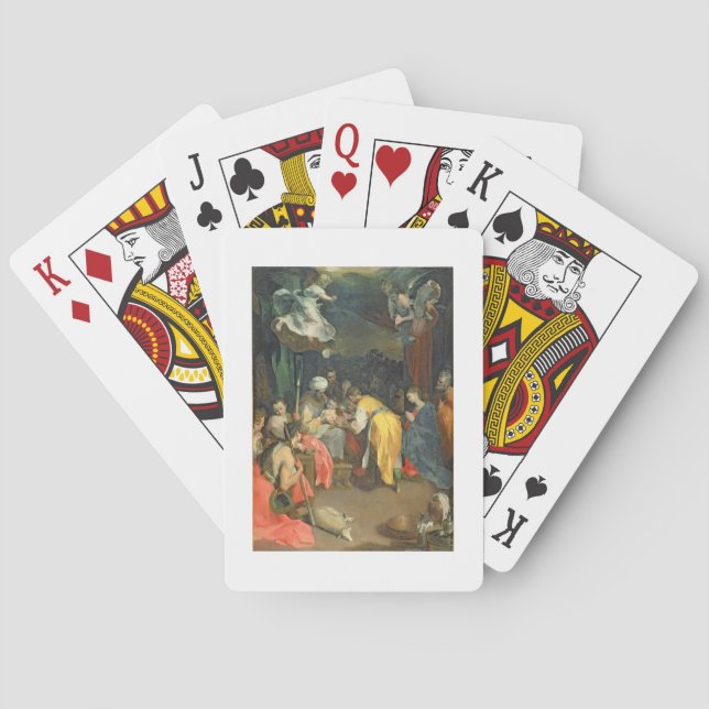 Jeu De Cartes La circoncision du Christ, 1590 (huile sur toile) (dos)