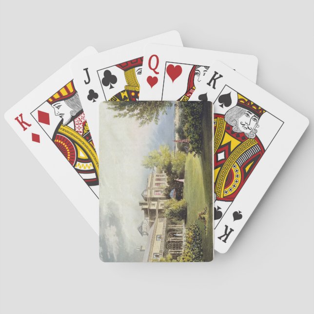 Jeu De Cartes La colline Saint-Léonard, du "Référentiel d'Ackerm (dos)