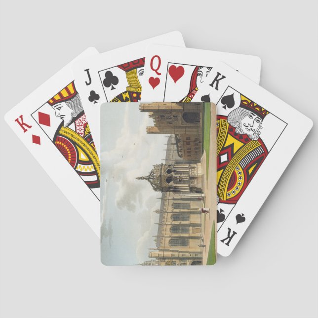 Jeu De Cartes La Cour du Trinity College, Cambridge, de 'L (dos)