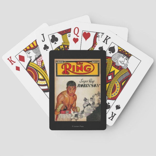 Jeu De Cartes La couverture de magazine d'anneau 2 (dos)