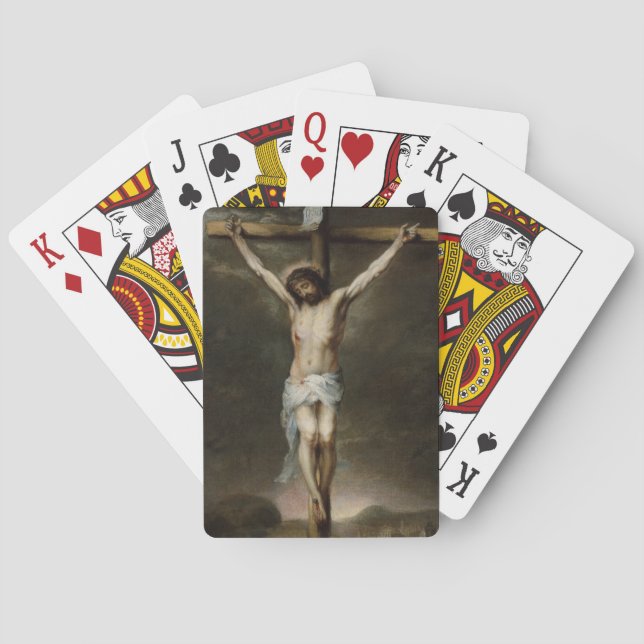 Jeu De Cartes La Crucifixion de Jésus Jouer des Cartes (dos)