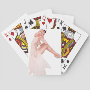Jeu De Cartes La Dame En Rose