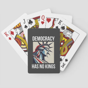 Jeu De Cartes La démocratie n'a pas le statut de reine Librety U