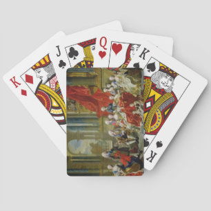 Jeu De Cartes La famille de Philip V, 1743 (huile sur toile)