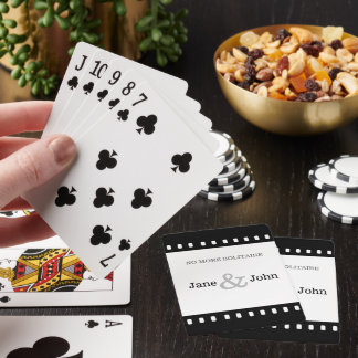 Jeu De Cartes La Faveur Du Mariage "Plus De Solitaire"