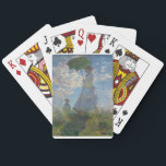 Jeu De Cartes La femme de Monet avec un parasol<br><div class="desc">Le chef d'oeuvre de Claude Monet : Femme avec un parasol.
Veuillez visiter notre magasin pour des articles de rmatchin d'othe</div>