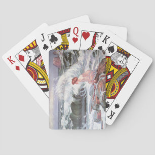 Jeu De Cartes La femme et la vague (par Frantisek Kupka)