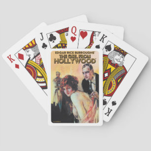 Jeu De Cartes La Fille des cartes de jeu d'Hollywood