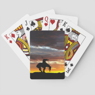 Jeu De Cartes La fin du sentier Silhouette Playing Cards