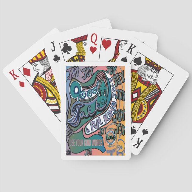 Jeu De Cartes La gentillesse à chaque main : Bonne conversation  (dos)
