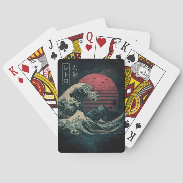 Jeu De Cartes La Grande Classique de la Vague Rétro (dos)