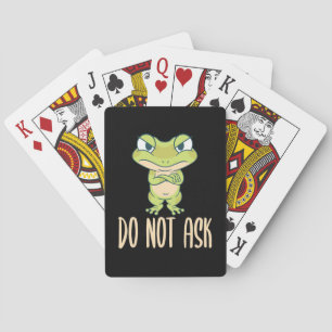 Jeu De Cartes La grenouille ne demande pas
