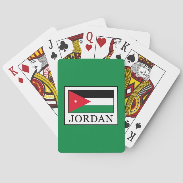 Jeu De Cartes La Jordanie (dos)