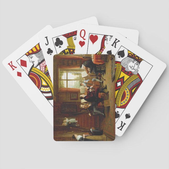 Jeu De Cartes La leçon de musique (dos)