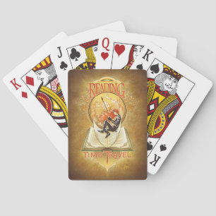 Jeu De Cartes La lecture est un voyage dans le temps