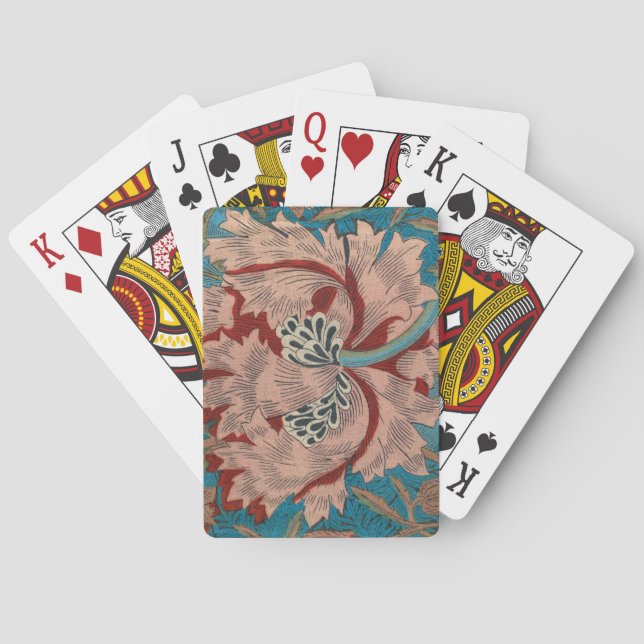 Jeu De Cartes La légende d'or par William Morris (dos)