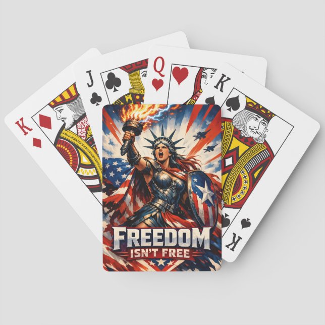 Jeu De Cartes La liberté n'est pas gratuite  (dos)