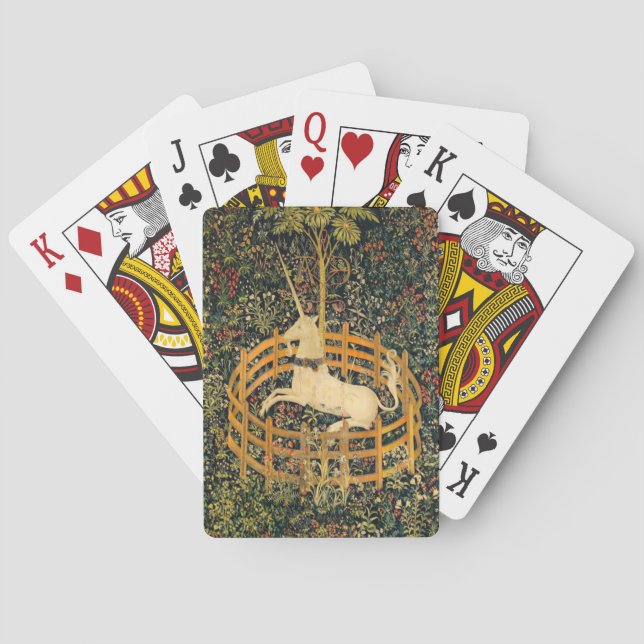 Jeu De Cartes La licorne en captivité (dos)