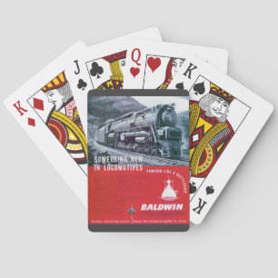 Jeu De Cartes La locomotive de Baldwin fonctionne la turbine à