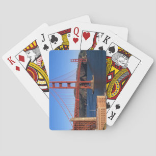 Jeu De Cartes La lumière du matin baigne le pont du Golden Gate