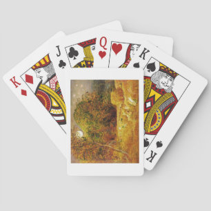 Jeu De Cartes La lune de récolte, 1833 (huile sur papier posée s