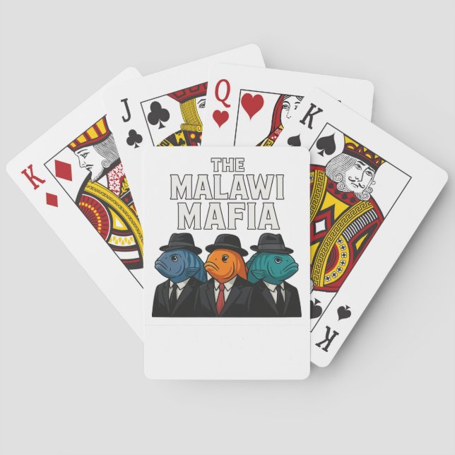 Jeu De Cartes La Mafia du Malawi Jouer aux cartes (dos)