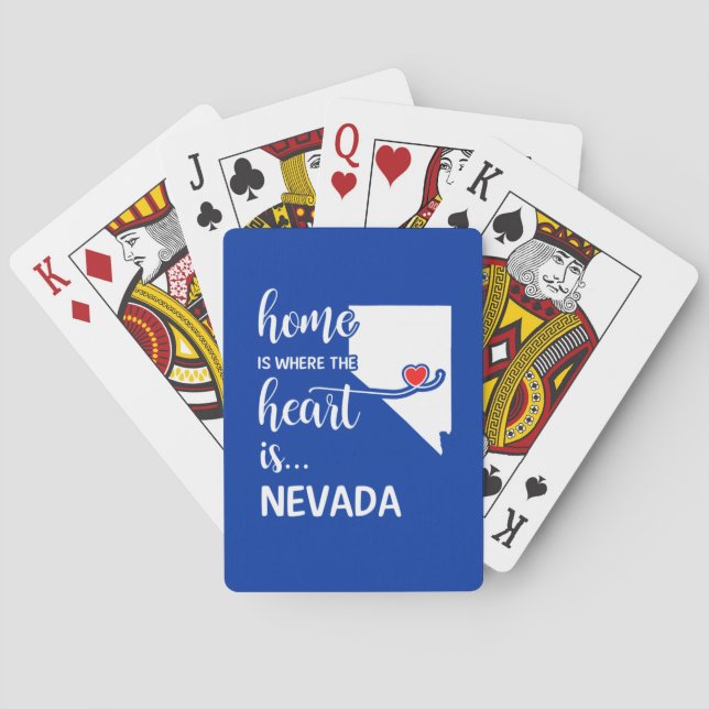 Jeu De Cartes La maison du Nevada est là où le coeur est (dos)