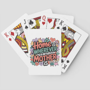 Jeu De Cartes La maison est où est ma mère