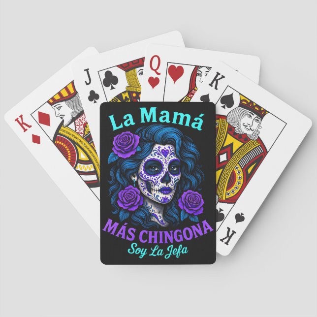 Jeu De Cartes La Mamá Más Chingona Amusante maman espagnole (dos)