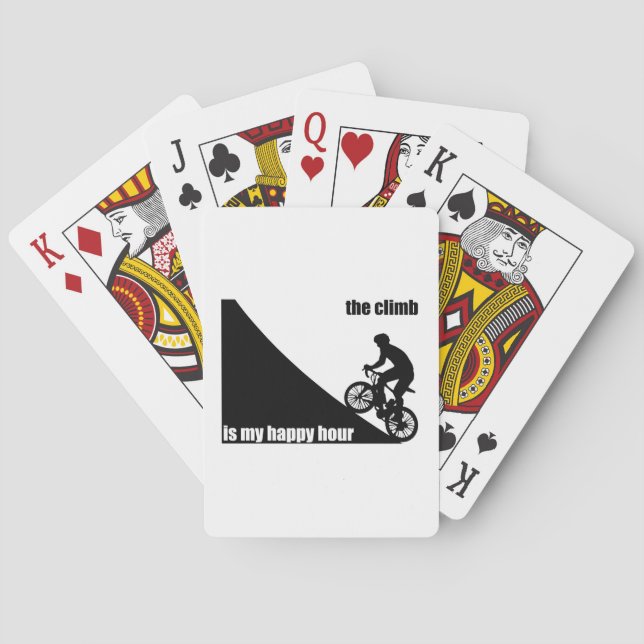 Jeu De Cartes La Montée Est Mon Heureuse Heure (dos)