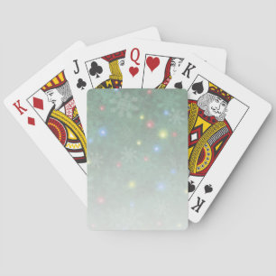 Jeu De Cartes La neige de Noël allume II