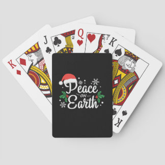 Jeu De Cartes La Paix De Noël Sur Terre