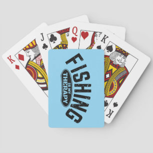Jeu De Cartes la pêche est ma thérapie idées cadeaux drôles pour