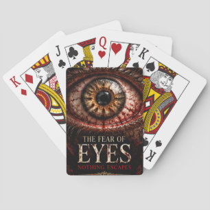 Jeu De Cartes La peur des yeux – Halloween Horreur Gothique Effr