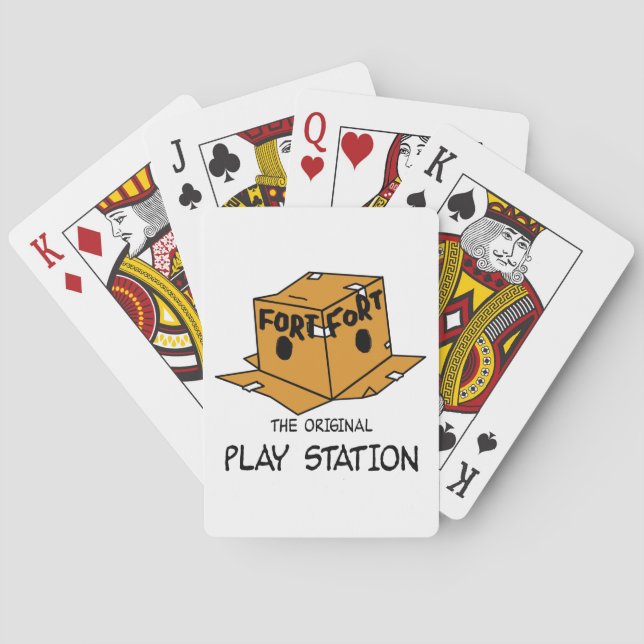 Jeu De Cartes La Play Station d'origine (dos)