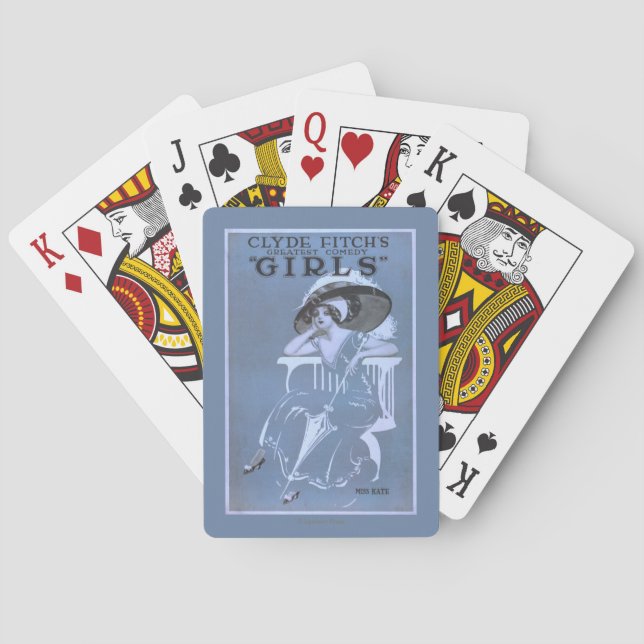 Jeu De Cartes La plus grande comédie de Clyde Fitch, théâtre de (dos)