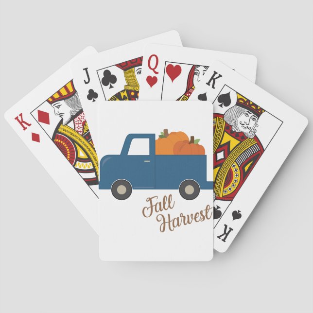 Jeu De Cartes La récolte d'automne (dos)