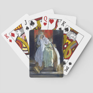 Jeu De Cartes La Reine de Danemark (par Edwin Austin Abbey)