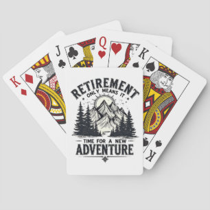 Jeu De Cartes La retraite signifie seulement qu'il est temps pou