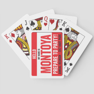 Jeu De Cartes La Réunion 2017 de Montoya - préparez pour party !
