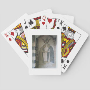 Jeu De Cartes La Réunion de Saint Dominique et Saint François (f