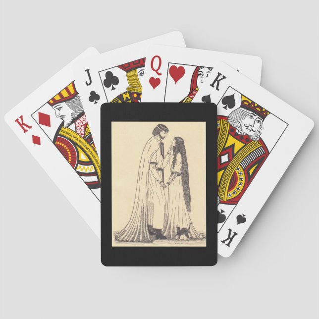 Jeu De Cartes La Romance S'Est Développée ! (dos)