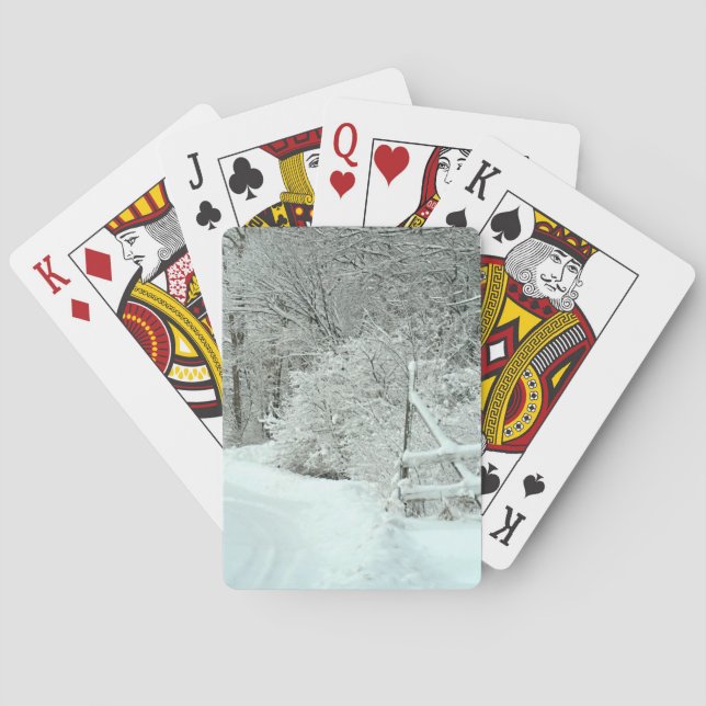 Jeu De Cartes La route à l'hiver (dos)