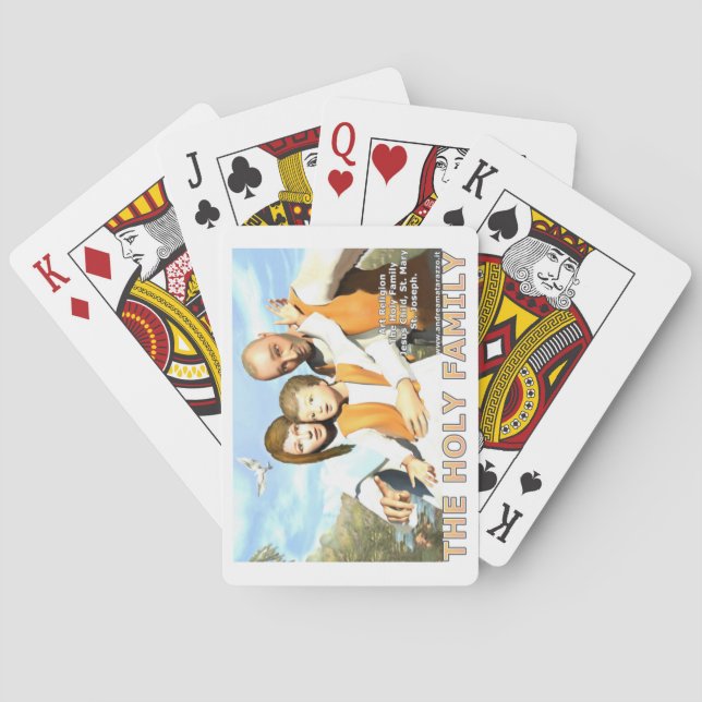 Jeu De Cartes La Sainte Famille (dos)