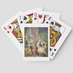 Jeu De Cartes La Servante Hébraïque Captive qui Servait la Femme