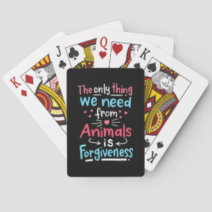 Jeu De Cartes La Seule Chose Dont Nous Avons Besoin Des Animaux