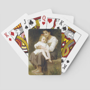 Jeu De Cartes La Soeur aînée (par William Bouguereau)