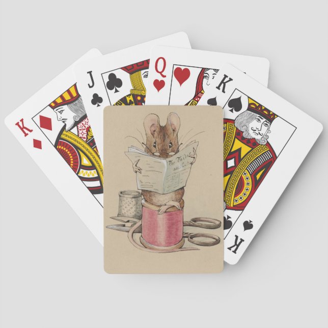 Jeu De Cartes La souris sur mesure (par Beatrix Potter) (dos)