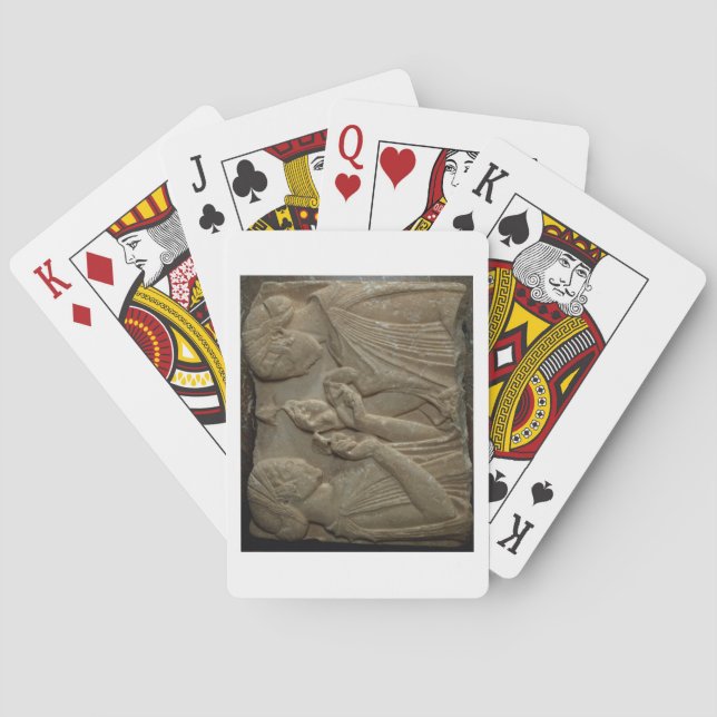 Jeu De Cartes La stèle de Pharsalos dépeint la glorification de (dos)